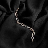 Minimalist Yin Yang Infinity Bracelet thumbnail 2
