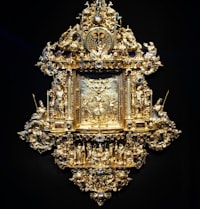 Gold-accent dragon motif jewelry