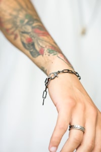 Minimalist Yin Yang Infinity Bracelet