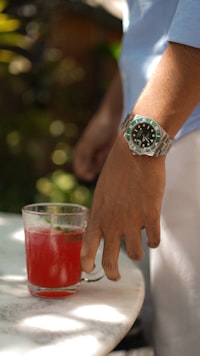 Coral Om Symbol Bracelet