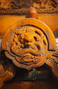 Tiger's Eye Tibetan Symbol Bracelet