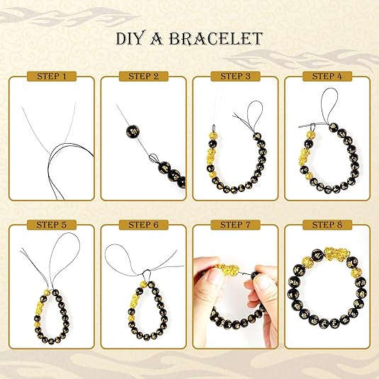 Obsidian bracelet thumbnail 4